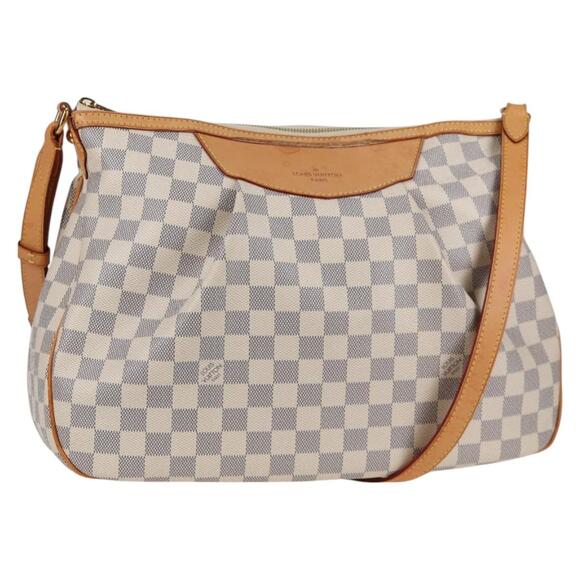 LOUIS VUITTON Damier Azur Siracusa MM Shoulder Bag N41112 - Picture 1 of 16